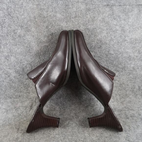 Mootsie Tootsie Shoes Womens 6.5 Mule Clog Pump Slip On Closed Toe Retro Fashion - Picture 10 of 14